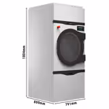 Plinska sušilica rublja s odvodom zraka - 14 kg - Elektroničko