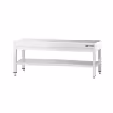 Table de travail en acier inoxydable PREMIUM - 1200x600mm - avec étagère basse
