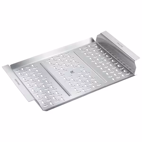 ZWILLING | BBQ Grill Basket XL without Handle – Silver, For Veg, Meat & Fish