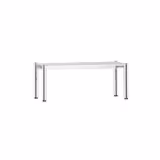 Étagère supérieure en inox – 1 niveau – 1200 × 370 mm – hauteur réglable