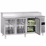 Saladette PREMIUM - 1795x700mm - 3 glasdeuren - voor 8x GN 1/3