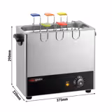 Επαγγελματικός βραστήρας αυγών - 2,2 kW - περιλ. 6 καλαθιών αυγών