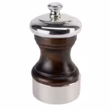 (2 Stück) PEUGEOT | PALACE - Pfeffermühle - Holz/Versilbert - Antique - Höhe: 100mm