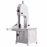 Serra de ossos de solo elétrica de carne e ossos profissional - serra‑fita 1900mm - altura máx. de corte: 240mm - 750W - monofásica