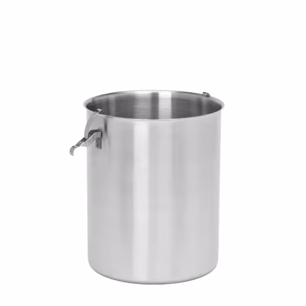 Recipiente de acero inoxidable para dispensador de salsas - 10 litros