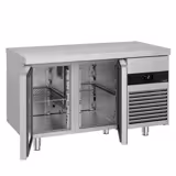 Tavolo refrigerato PREMIUM - 1400x700mm - Ventilata - 281 L - con 2 porte battenti