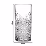 (12 pcs) Hi Ball Glass - Timeless - 300 ml - Clear