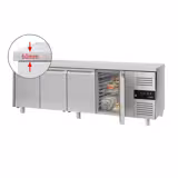 Vrieswerkbank ECO - 2200x700mm - met 4 deuren