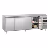 Commercial Counter Freezer ECO - 2230x700mm - with 4 doors - capacity 553 litres