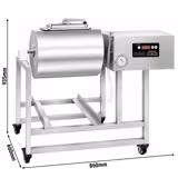 Vakuum-Mariniermaschine - 45 Liter - beidseitiger Drehlauf - Digital - mit Timerfunktion
