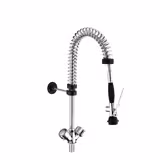 Douchette de prélavage monotrou 7000 – avec robinet mélangeur et 2 vannes de mélange