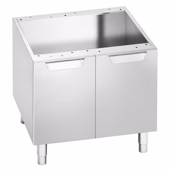 Avoin alakaappi - LORENZO 600 - 600x550x600 mm - ruostumaton teräs AISI 304