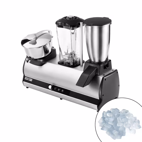 Aparat de bar combinat - blender, mașină de zdrobit gheață și presă de citrice