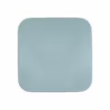 (4 pcs) SELTMANN WEIDEN | Coup plate – Square Dinner Plate – Porcelain – 29 × 29 cm – Turquoise