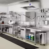 Zulauftisch - 1200mm - Anbau rechts - mit 1 Becken - für die DS430 Serie