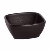 (8 pz) Coppetta - UNIVERSE - Porcellana - 125ml - quadra - 80x80mm - Nero