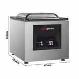 Smart Infuser - Multifunctionele vacumeermachine - 10m³/u - 600W - Digitaal - Tafelmodel - met gasinjectie (MAP)