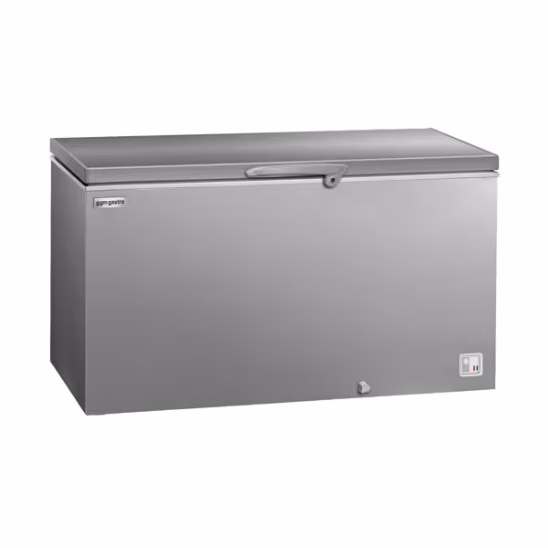 Vrieskist - 1504x695mm - 466 liter - RVS deksel - incl. scheidingswand