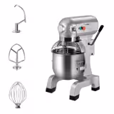 Batedeira planetária profissional - 10 litros - 450W - inclui 3 acessórios de mistura