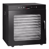 Dörrgerät / Dörrautomat - mit 10 Ablagen - Schwarz - 800 Watt