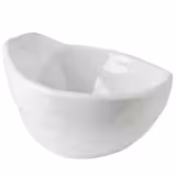 (24 pieces) Mini Melamine Buffet Dip Bowls – 50 ml - 75×70 mm - White - Rectangular