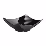 (6 Stück) Schale - GLOBAL BUFFET - Melamin - 3 Liter - 325x325mm - Schwarz