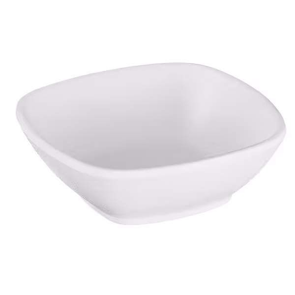 (6 Stück) Schale - ZEN - Melamin - 0,2 Liter - 120x120mm - Weiß