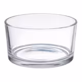 (6 pcs) Replacement Glass for Parmesan Cruet - Glass - 90x90x50mm - 0.18L - for 40330 & 40333