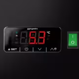 Unitate de bază frigorifică - 2000mm - 288 litri - 6x sertare GN 1/1 - Negru mat