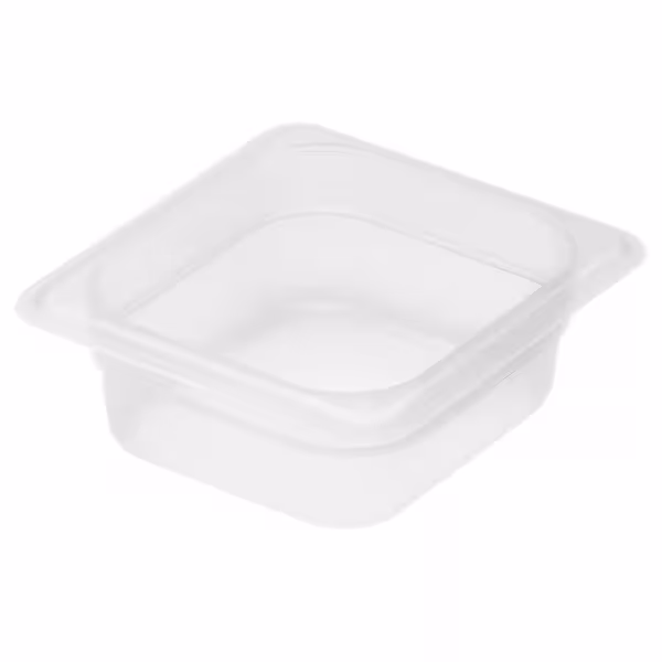 (6 pieces) CAMBRO | Gastronorm Container - 1/6 - Polypropylene - Translucent - 65 mm