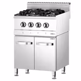 Gasspis - 600x600x900 mm - 13,1 kW - 4 brännare