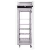 Durchreiche-Tiefkühlschrank Edelstahl PREMIUM - GN 2/1 - 700 Liter - mit 1 Tür vorne & hinten