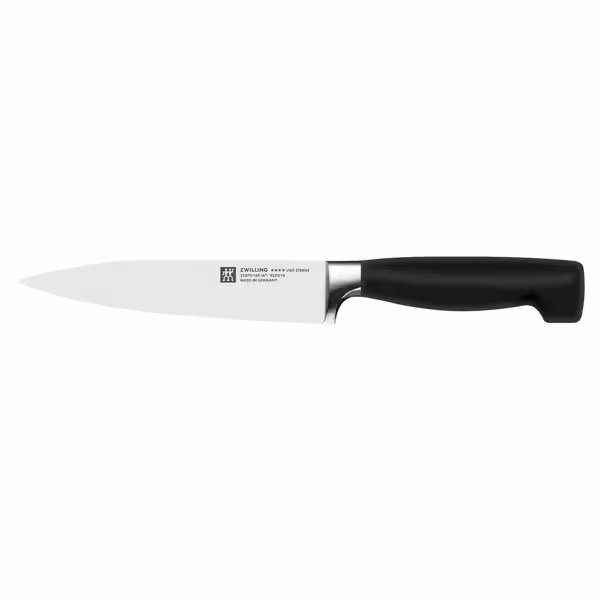 ZWILLING | Four Star Meat Carving Knife – 16 cm blade - plain edge - for raw, roasted & cooked meat - FRIODUR ice-hardened