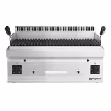 Churrasqueira a gás de pedra vulcânica - 600mm | 10,6kW | 600mm Prof. - BBQ profissional - De bancada