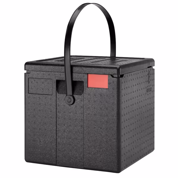CAMBRO | CAM GOBOX® - Toploader pizzakartong - med bärrem - för 8 pizzor - Svart