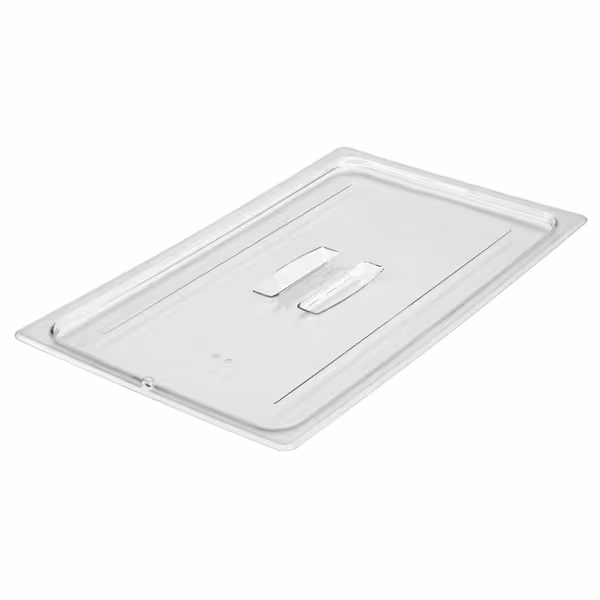 (6 Stück) CAMBRO | CAMWEAR® - Polycarbonat-Deckel GN 1/1 - mit Griff - Transparent