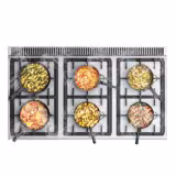 Fourneau à gaz – 36 kW – 6 brûleurs