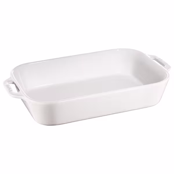 STAUB| Ceramic Rectangular Baking Dish – Pure White - 340×240 mm