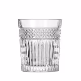 (12 pieces) Radiant Ribbed Glass Tumblers – 350 ml - Clear - Dishwasher Safe - 90×90×106 mm