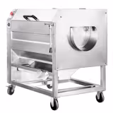 Pelapatate e pelacarote elettrico professionale - 600kg/h - 750W - 230V - 1400giri/min