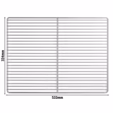 (2 st) Trådhylla - GN 1/1 - 325x530 mm - plastbelagd