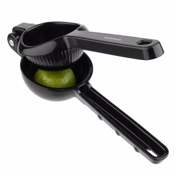 (6 stuks) Handmatige citruspers - aluminium - zwart - 70x210x50mm