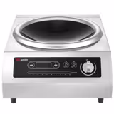 (2 stuks) Inductiewok - 3,5 kW - 1 kookzone - Ø460mm - incl. wok