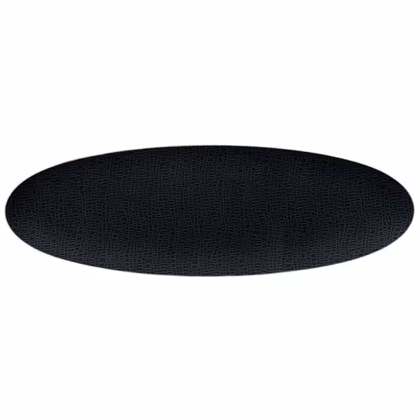 (2 pezzi) SELTMANN WEIDEN | Piatto Coup - 440x140 mm - Nero