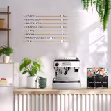 Profesyonel Espresso Kahve Makinesi "Allegro" - 1 Gruplu - Manuel - dahil Ön Demleme (Preinfusion) Sistemi & 1 Buhar Kolu