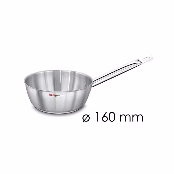 Stiel-Sauteuse - konische Form - Ø 160mm - 1 Liter - Höhe: 60mm