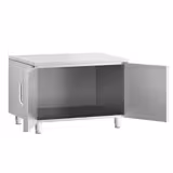 Stainless Steel Floor Cupboard 800mm - 2 Doors