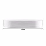 (6 pcs) Dessert Bowl - Porcelain - 160x70mm - White