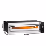 Ηλεκτρικός φούρνος πίτσας Power 9,9 kW - 1340x920 mm - 6 x Ø 35 cm - για Ø 35 cm πίτσα - έως 400 °C - Αφής - στοιβαζόμενος