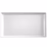 (6 uds) Bandeja GN GN 1/1 - Melamina - FLOAT - 530x325mm - Altura: 30mm - Blanco - apilable - apta para lavavajillas